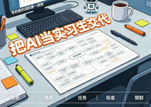 写好AI提示词的第一原则:把AI当实习生交代
