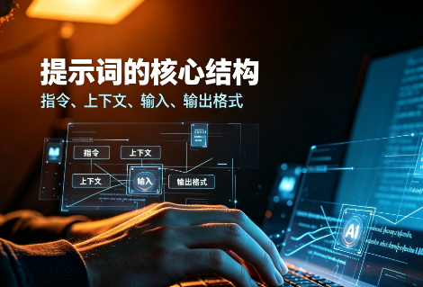 提示词的核心结构:指令、上下文、输入、输出格式